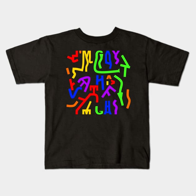 Hidden Message || I'm Gay Kids T-Shirt by SimpleSocks